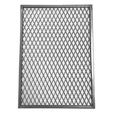 1019243 Stainless steel screen designed with wide holes for easy flow of large granules such as ice melt. Compatible with the Spyker 100lb Winter Spreaders, the SPY100-1S and SPY100-2S.